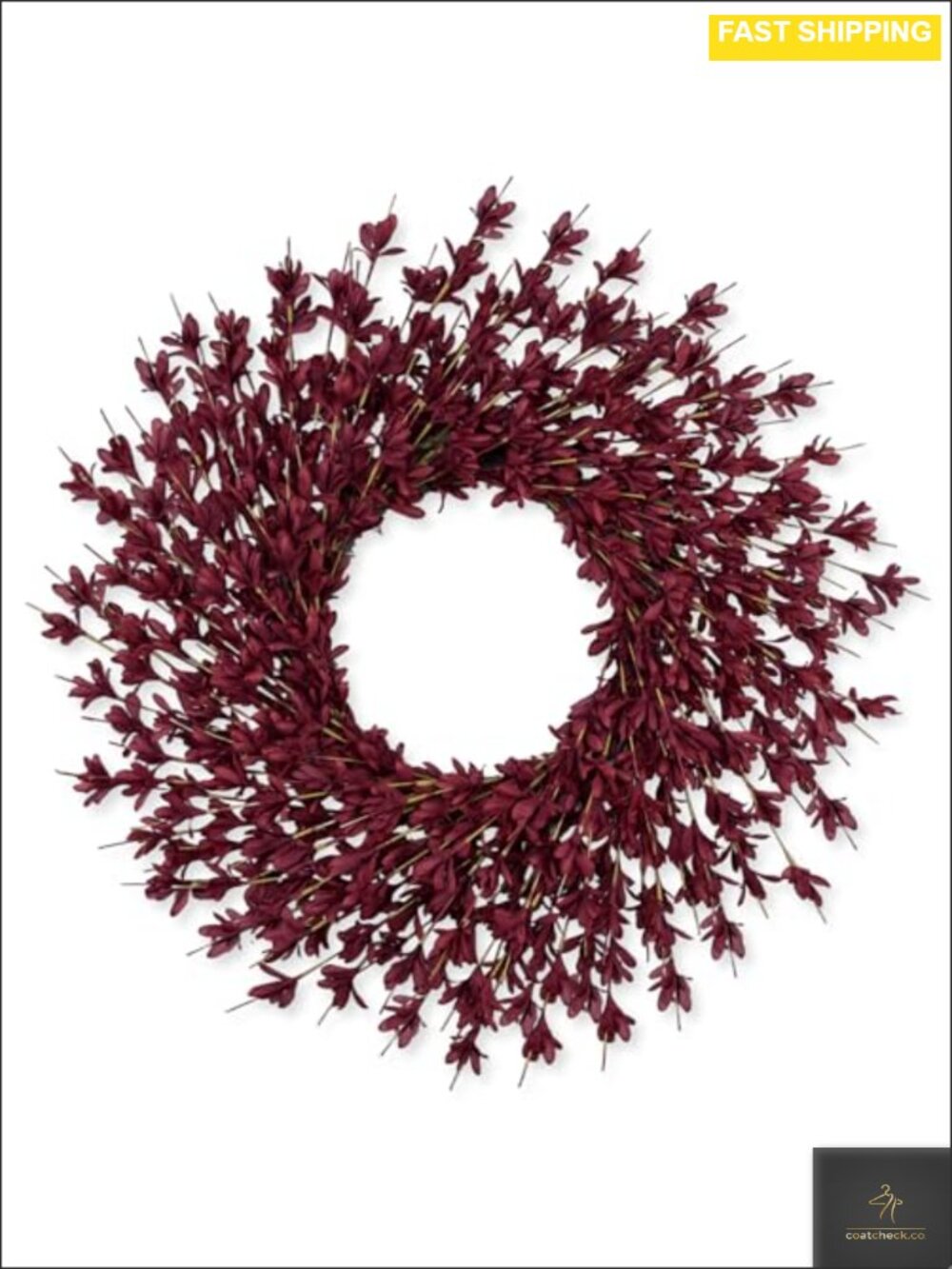 Realistic Full Fall Wreath 26 Inch EVA Artificial Flowers Front Door Autumn